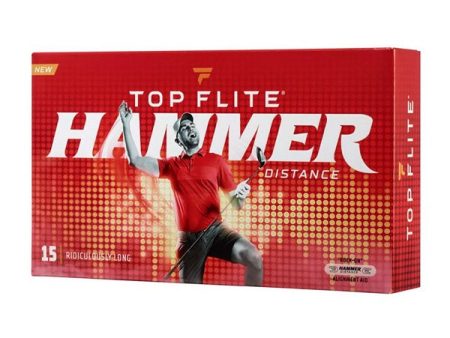 Top Flite Hammer Distance Golf Balls For Sale