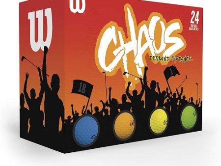 Wilson Golf Chaos Golf Balls 24 Pack on Sale