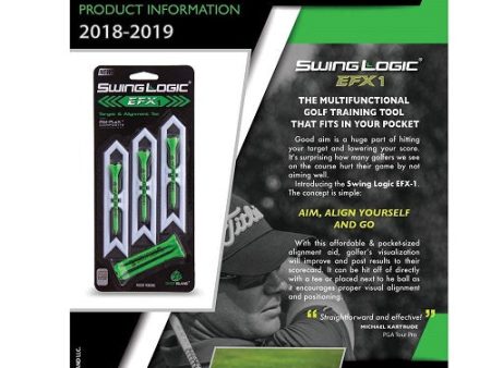 Swing Logic EFX Target and Alignment Tee System For Sale