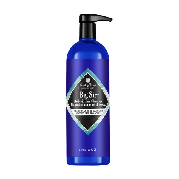 Big Sir Body and Hair Cleanser with Marine Accord and Amber Fashion