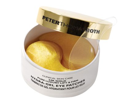 24k Gold Pure Luxury Lift and Firm Hydra gel Eye Patches Supply