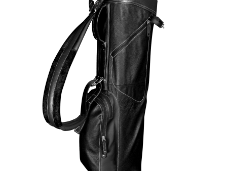 Sun Mountain Golf Leather Sunday Carry Bag Discount