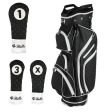 iBella Ladies Golf Cart Bag with Matching Headcovers Fashion