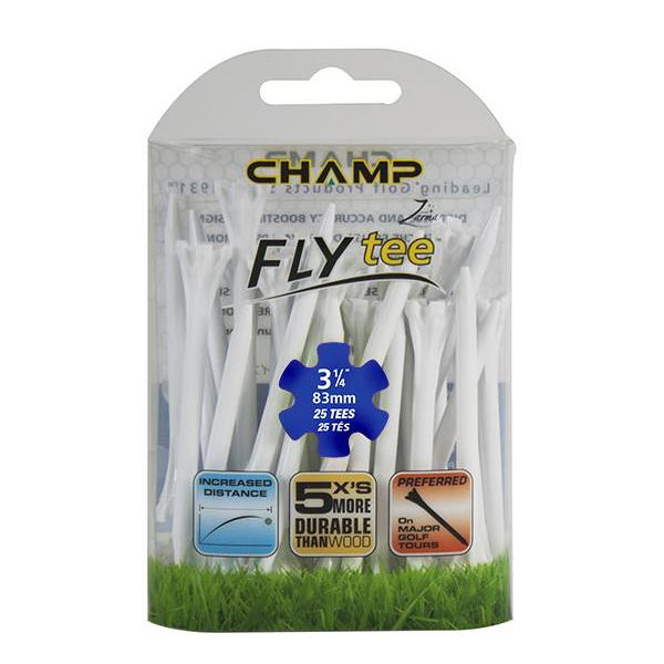 Champ Fly Tees 3.25  Plastic Golf Tees Fashion