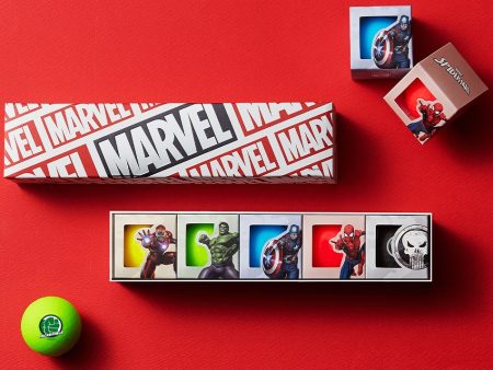 Volvik Marvel Avengers 5 Golf Balls Character Pack Sale