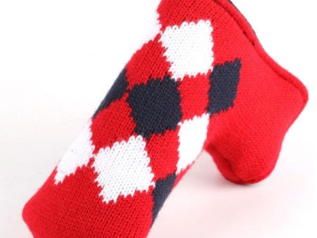 Volf Golf Classic Knit Putter Cover - Red Online