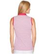 Nike Golf Womens Victory Stripe Sleeveless Polo Shirt Online Sale