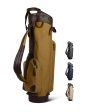 Sun Mountain Golf Canvas & Leather Cart Bag on Sale