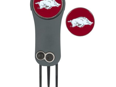 Team Effort Collegiate Pitchfix Fusion 2.5 Switchblade Repair Tool and Ball Markers For Sale