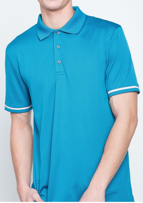 Jack Nicklaus Black Label by Perry Ellis Mini Jacquard Polo Shirts Online Hot Sale