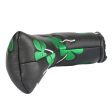 Volf Golf Black Synthetic Leather Shamrock Putter Cover Hot on Sale