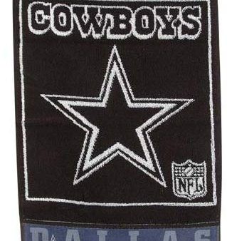 Dallas Cowboys Jacquard Golf Towel McArthur Sports Sale