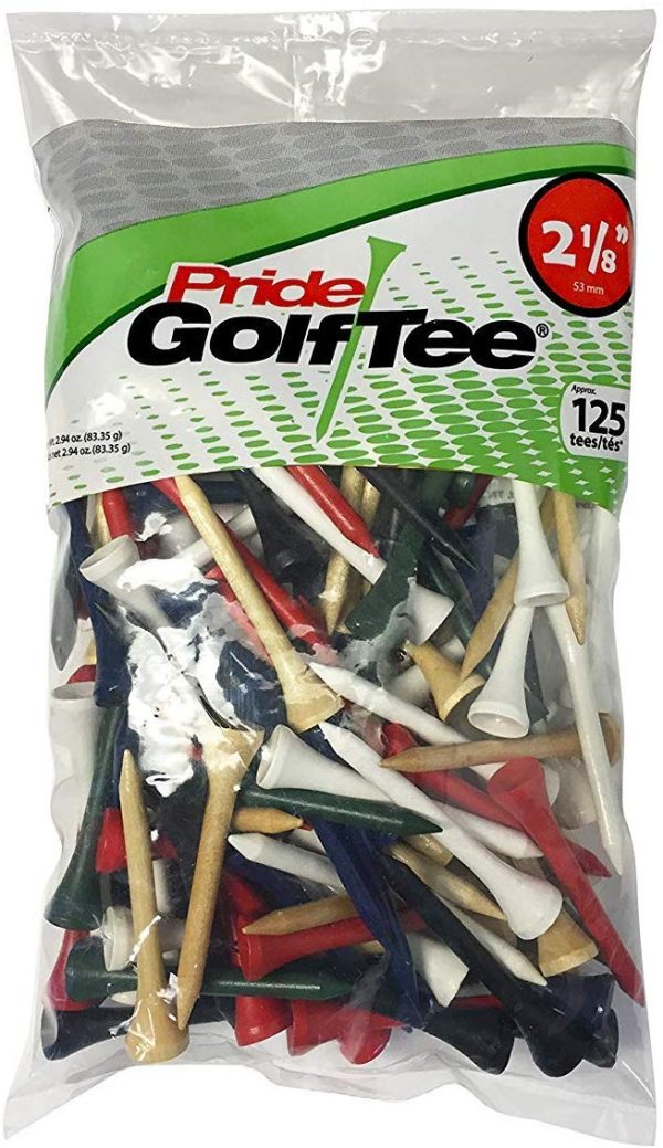 Pride Sports Wood Golf Tees - 2 1 8  For Discount