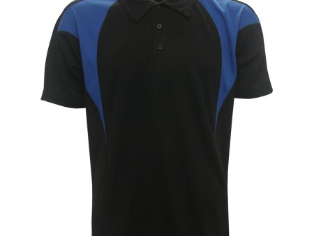 Reebok PlayDry Color Block Mens Polo Shirt on Sale