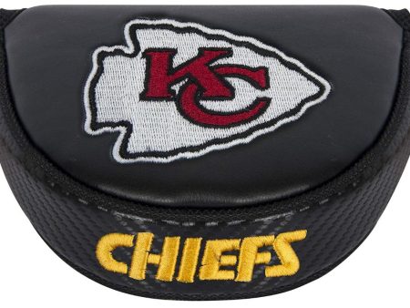 Kansas City Chiefs Mallet Putter Headcover NFL Golf For Sale