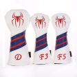 Volf Golf Red White Blue Leather Spider Headcovers Online Sale