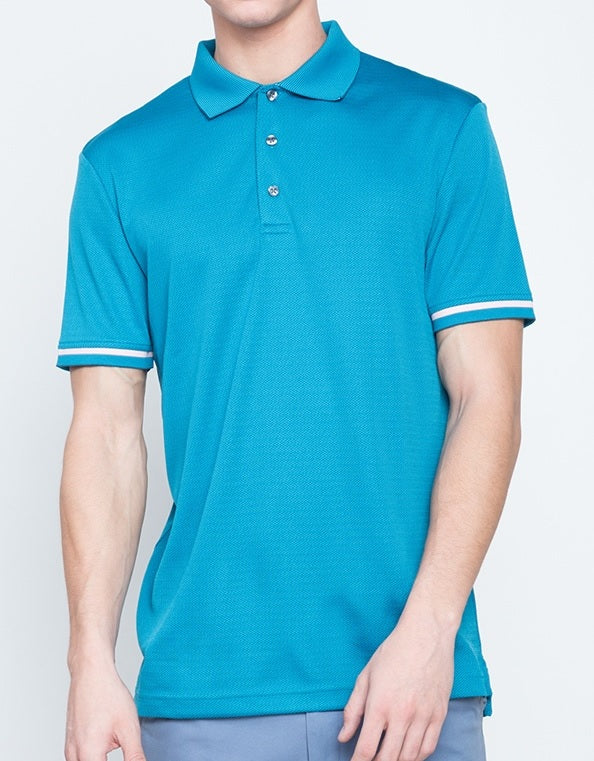 Jack Nicklaus Black Label by Perry Ellis Mini Jacquard Polo Shirts Online Hot Sale