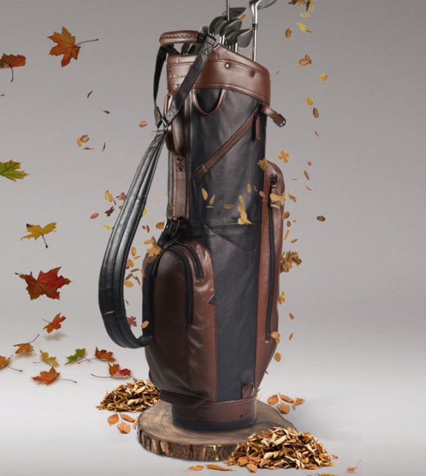 Sun Mountain Golf Leather Cart Bag For Discount