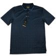 Jack Nicklaus Black Label by Perry Ellis All Over Mini Geo Polo Shirts For Cheap