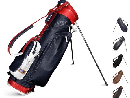 Sun Mountain Golf Leather Carry Stand Bag on Sale