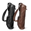 Sun Mountain Golf Leather Sunday Carry Bag Discount