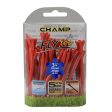 Champ Fly Tees 3.25  Plastic Golf Tees Fashion