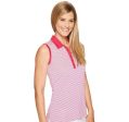 Nike Golf Womens Victory Stripe Sleeveless Polo Shirt Online Sale