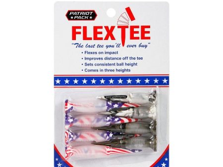 FlexTee Flexible Golf Tees - 8 Pack - Multi Heights For Sale