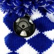 Volf Golf Knit Blue White Diamond Headcover Set Hot on Sale