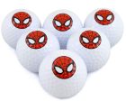 Spiderman Marvel Golf Balls 6 pack For Discount