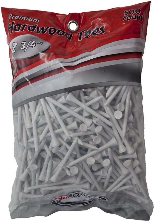 ProActive Premium Sports Hardwood Golf Tees 2.75  500 count Hot on Sale