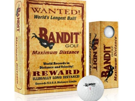 Bandit Maximum Distance Non-Conforming Golf Balls Discount