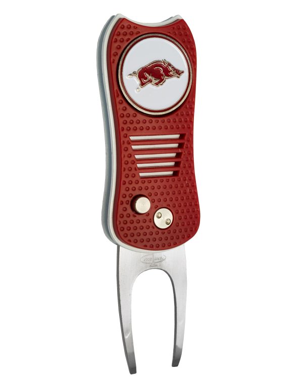 Team Golf Retractable Switchblade Switchfix Divot Tool Ball Marker - NCAA on Sale