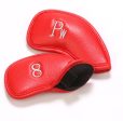 Volf Golf Red Synthetic Leather Iron Covers Set Cheap