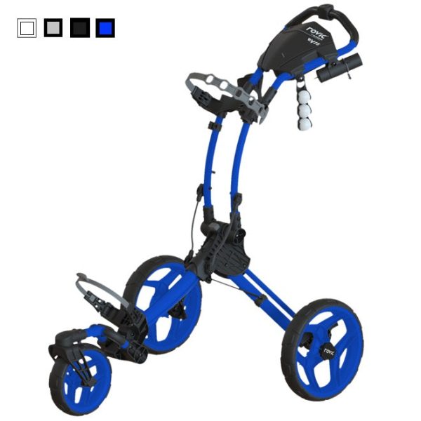 Clicgear Golf 3-Wheel Rovic Swivel Push Cart Model RV1s 2.0 Fashion