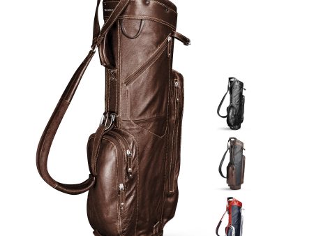 Sun Mountain Golf Leather Cart Bag For Discount