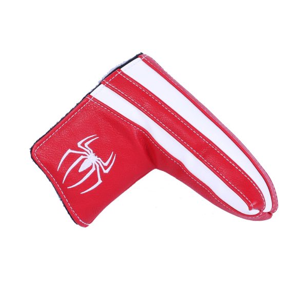 Volf Golf Red Synthetic Leather Spider Putter Cover Sale