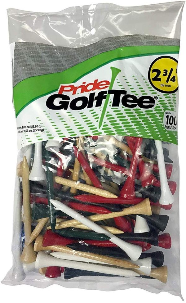 Pride Sports Wood Golf Tees - 2.75  Hot on Sale