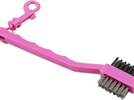 Pink Awareness Dual Sided Cleaning Brush Discount