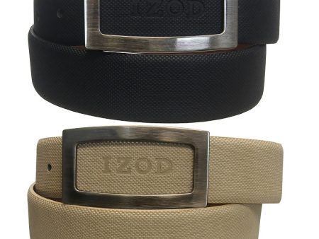 Izod Golf Genuine Leather Textured Belts For Cheap