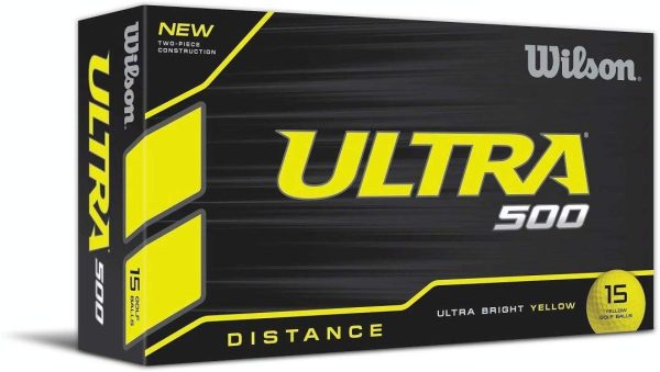 Wilson Ultra 500 Golf Balls 15 pack Fashion