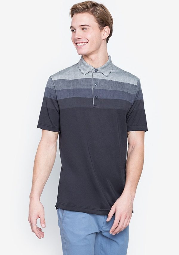 Jack Nicklaus Black Label by Perry Ellis Engineered Jacquard Polo Shirts Sale