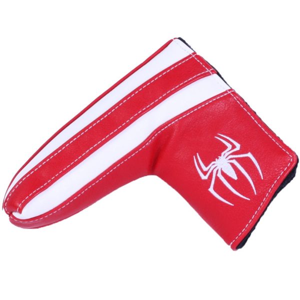 Volf Golf Red Synthetic Leather Spider Putter Cover Sale