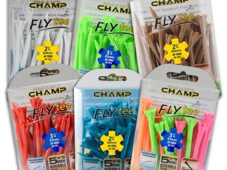 Champ Fly Tees 3.25  Plastic Golf Tees Fashion