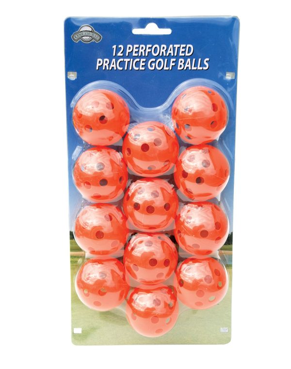 OnCourse Golf Perforated Practice Golf Balls Hot on Sale