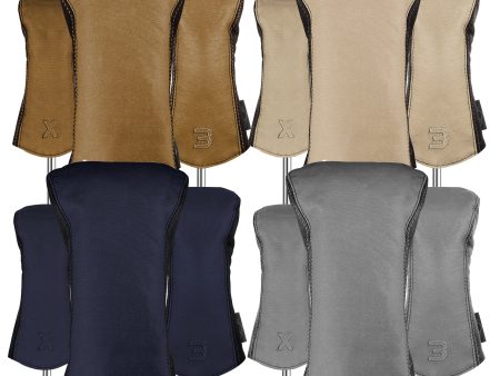 Sun Mountain Golf Canvas & Leather Head Covers For Cheap