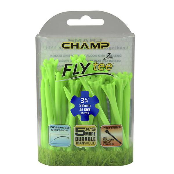 Champ Fly Tees 3.25  Plastic Golf Tees Fashion