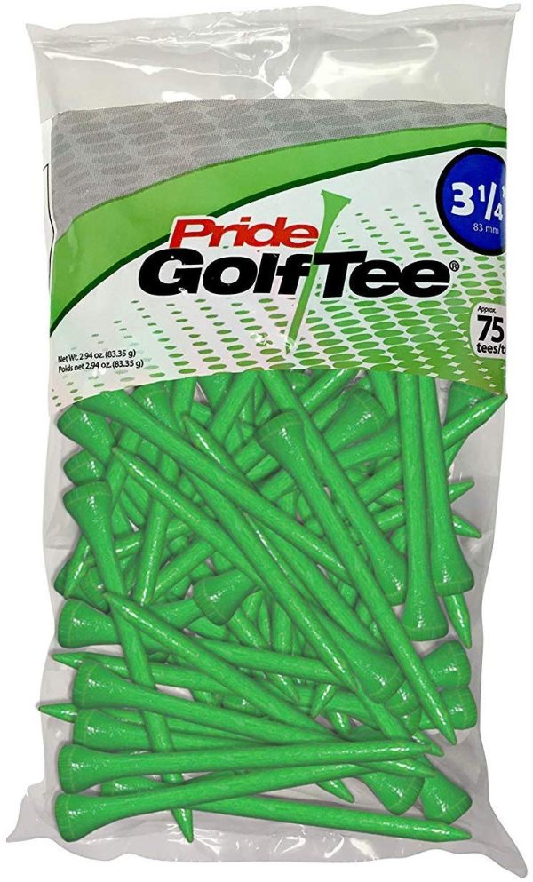 Pride Sports Wood Golf Tees - 3.25  For Cheap