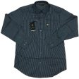 Jack Nicklaus Black Label by Perry Ellis Mini Plaid Button Down Shirts For Sale