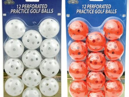 OnCourse Golf Perforated Practice Golf Balls Hot on Sale